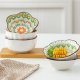 Soy Sauce Dish, Dipping Bowls Sets of 6, 1.2 Oz Porcelain Dip Serving Bowls & Bowl, Small Bowls for Side Dishes, Sushi, Sauce, Ingredient, Mini Tiny Bowls(Mixed)