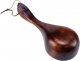 8.86 Inch Solid Kitchen Scoop Ladle Large Wood Spoon Wooden Scoops for Bath Salts, Canisters Flour, Rice, Porridge, Soup (Brown)